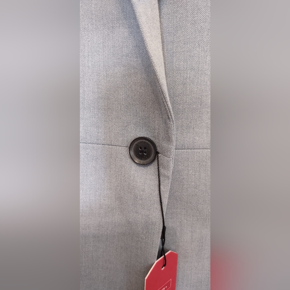 Express Slate Blue Stretch + One Button Bracelet … - image 7